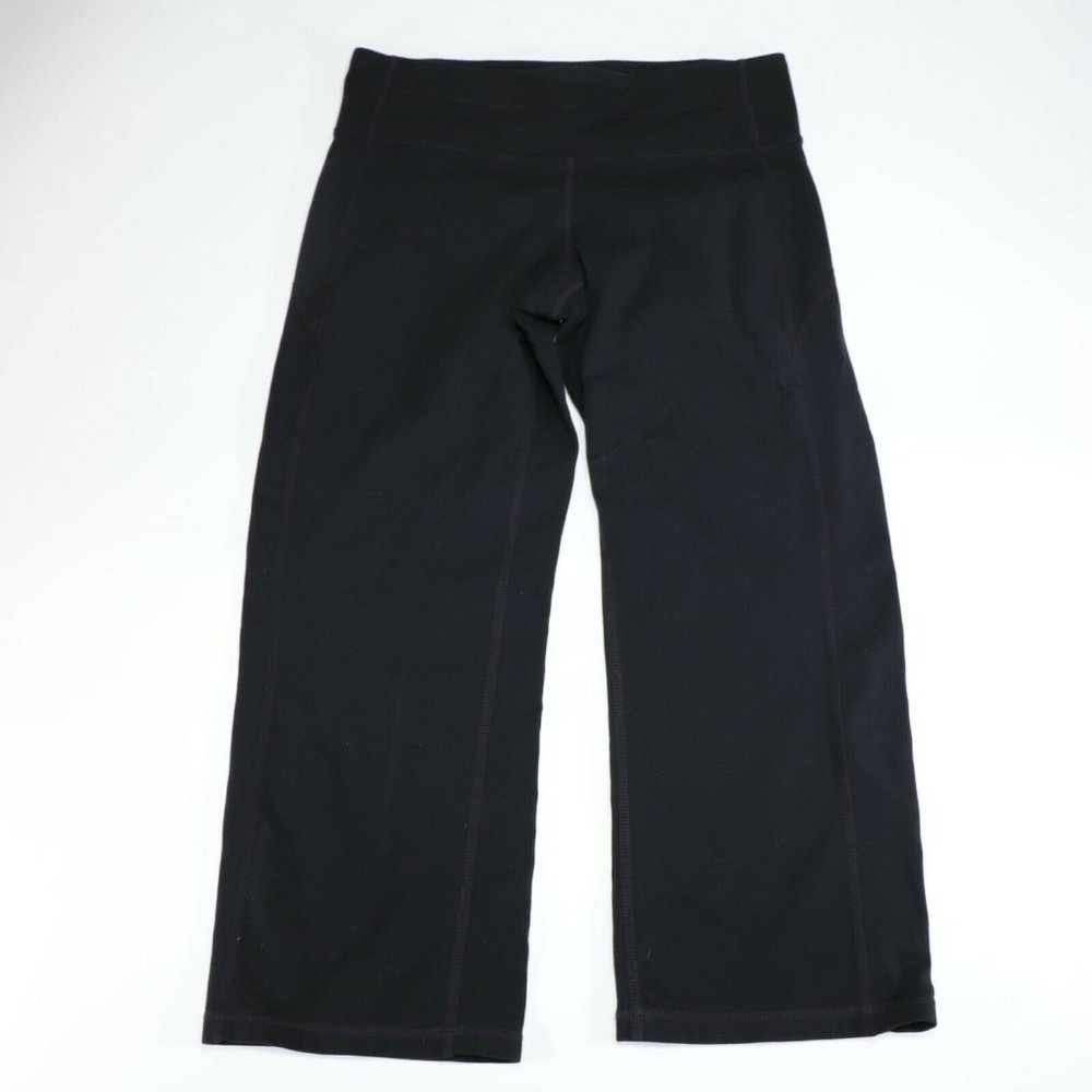 Athleta Women Capri Leggings Yoga Sports Black